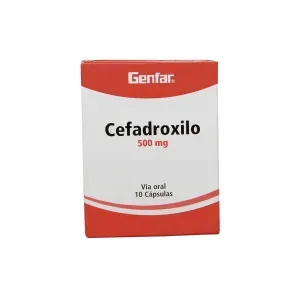 CEFADROXILO 500 MG * 10 CAP