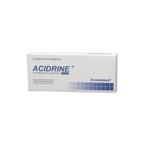 ACIDRINE 10 MG * 15 TAB  L-RESPI-RIN