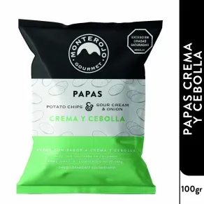 PAPAS CREMA Y CEBOLLA *100 GR