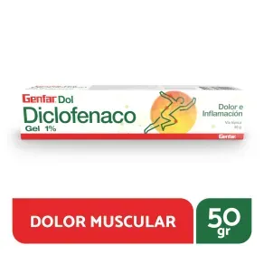 DICLOFENACO GEL * 50 GRX