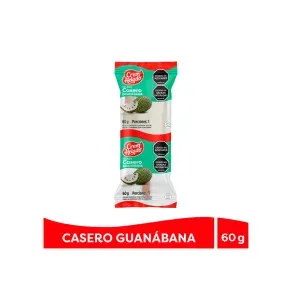 HELADO CASERO GUANABANA * 75 GR