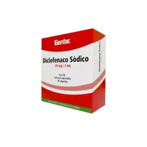 DICLOFENACO 75 MG * 10 AMP