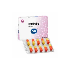 CEFALEXINA 500 MG * 10 TAB