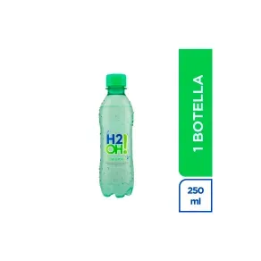 AGUA H2O LIMA-LIMON BOTELLA * 250 ML