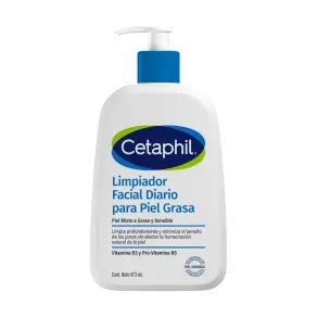 CETAPHIL LIMPIADOR GEL FACIAL PIEL GRASA * 473 ML
