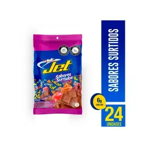 CHOCOLATINA JET SURTIDO * 24 UND