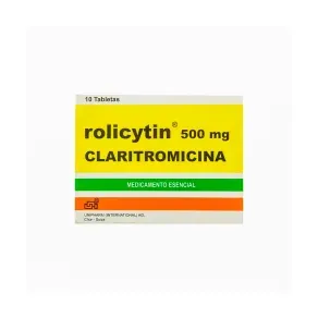 ROLICYTIN 500 MG *10 TAB