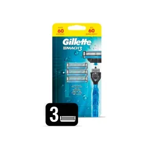 GILLETTE MACH 3 MAQUINA TURBO UNDAD