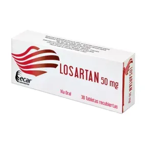LOSARTAN E CARDIO 50 MG * 30 TAB