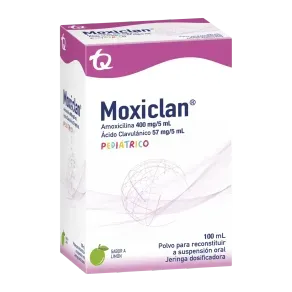 MOXICLAN 400/57MG SUSP * 100 MLX