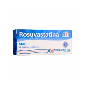 ROSUVASTATINA 20 MG * 28 TAB