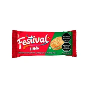 GALLETA FESTIVAL LIMON * 4 UND