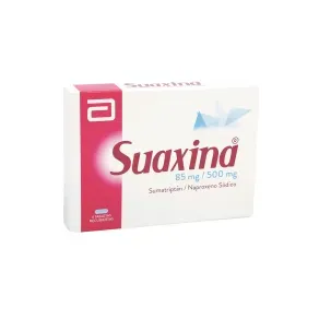 SUAXINA 85MG/500MG * 4 TAB