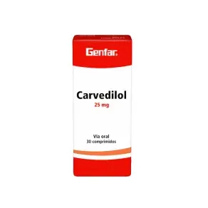 CARVEDILOL 6.25 MG * 30 TAB