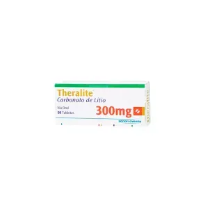THERALITE 300 MG * 50 TAB