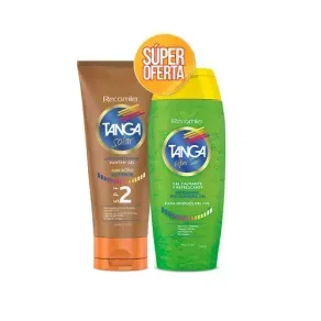 TANGA BRONCEADORES SPF 2 GEL *200ML + TANGA GEL * 130GR