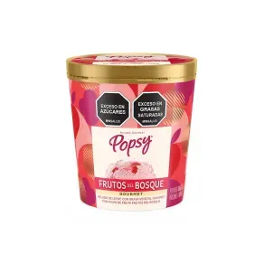 HELADO GOURMET POPSY FRUTOS DEL BOSQUE *300 GR