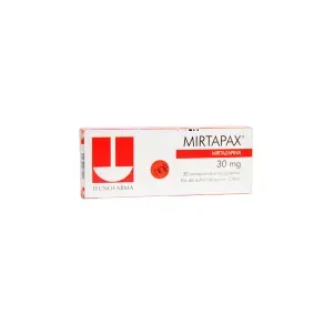 MIRTAPAX 30 MG * 30 COMPX