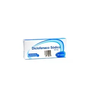DICLOFENACO SODICO 50MG *20 TAB