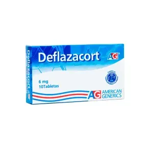 DEFLAZACORT 6 MG * 10 TAB
