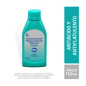HIDROXIDO ALUMINIO + MAGNESIO + SIMETICONA * 150 ML
