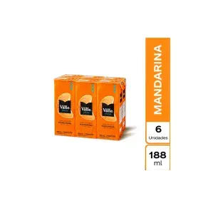 JUGO DEL VALLE FRESH MANDARINA CJA *188 ML