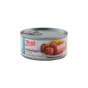 ALBONDIGA EN SALSA ZENU * 162 GR