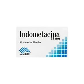 INDOMETACINA 25 MG *20 CAP