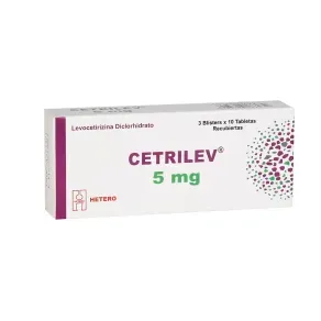 CETRILEV 5MG * 30 TAB