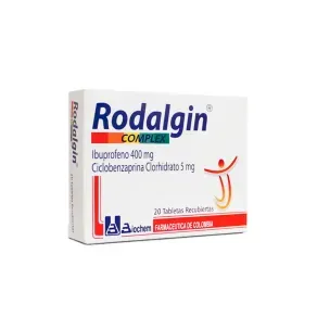 RODALGIN COMPLEX 400 / 5 MG * 20 TAB