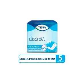 TENA DISCREET MEDIUM *5 UND