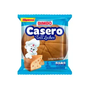PONQUE CASERO TRES LECHES * 200 GR