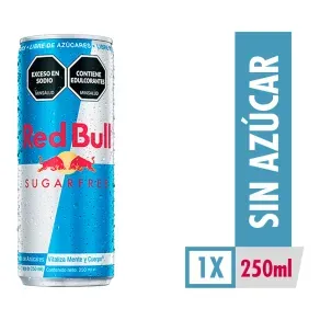RED BULL SIN AZUCAR * 250 ML