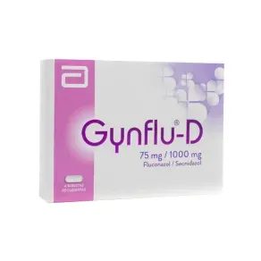 GYNFLU D 75MG/1000 MG * 4 TABX