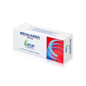 MESALAZINA 500 MG * 30 TABX