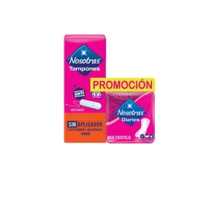 NOSOTRAS TAMPON DIGITAL SUPER + 15 MULTIESTILO