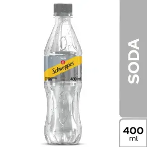GASEOSA SODA SCHWEPPES * 400 ML