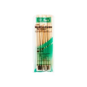 APLICADORES DE MADERA PUNTA DE ALGODON * 20 UND