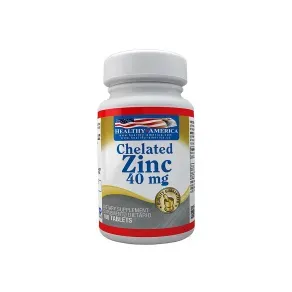 CHELATED ZINC 40 MG * 100 TAB