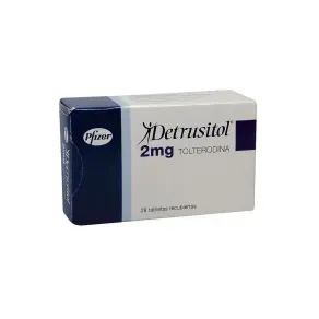 DETRUSITOL 2 MG * 28 TAB