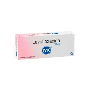 LEVOFLOXACINA 750 MG * 5 TAB