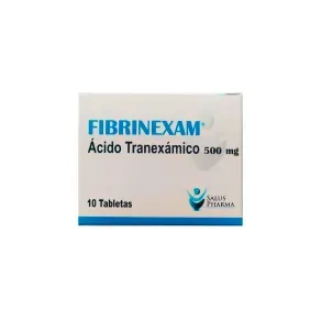 FIBRINEXAM 500 MG *10 TAB