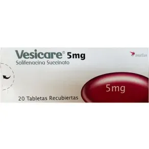VESICARE 5 MG * 20 TAB