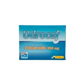 UDROCEF 500 MG * 12 CAP