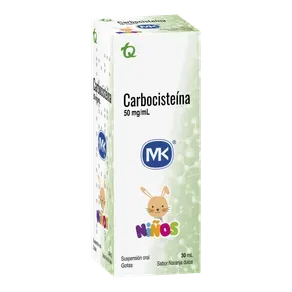 CARBOCISTEINA 50 MG/ML SUSP ORAL * 30 ML