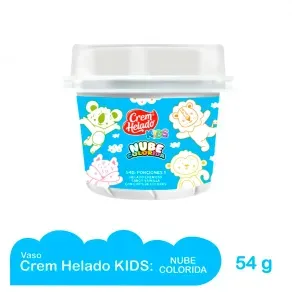 VASO KIDS NUBE COLORIDA * 54 GR