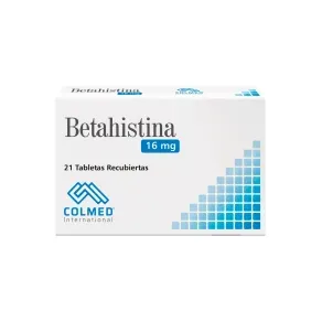 BETAHISTINA 16 MG  * 21 TAB