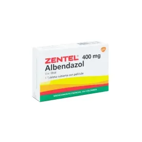 ZENTEL 400 MG * 1 TAB