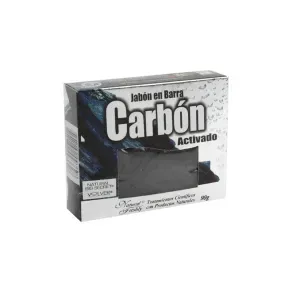JABON EN BARRA CARBON ACTIVADO * 90 GR