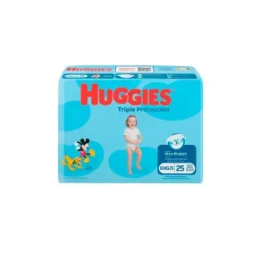 HUGGIES TRIPLE PROTECCION  XXG/5 * 25 UND